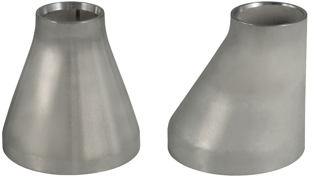 Konzentrische und exzentrische Reduzierungen aus Edelstahl DIN EN 10253-4/B - Varinox